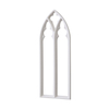 Rustic Arched Window Frame Wall Decor 40 X 16 Inch