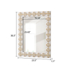 Vintage Rectangle Wall Mirrors 30 X 24 Inch