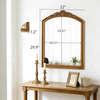 Antique Gold Mirrors for Wall Decor Living Room 23 x 30 Inch