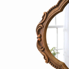 Vintage Oval Mirror for Wall Decor 22 x 30 Inch, Burning Finish