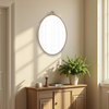 Vintage Oval Mirrors for Bathroom 18 X 28 Inch