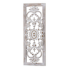 Farmhouse Wood Wall Decor 30 Inch, Handmade Washed White