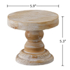 Farmhouse Wood Risers Display Stands, 5 Inches Tall Display Pedestal