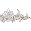 Handmade Distressed White Over The Door Decor, 32 Inches Long