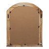 Farmhouse Arched Window Mirror with Shutters 35 x 28 inches