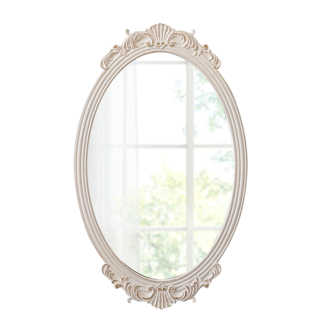 Vintage Oval Wall Mirror Decorative 30 x 18 inch