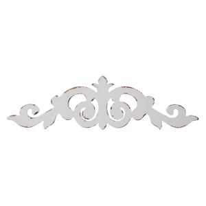 Rustic Wood Scroll Wall Decor, 35x10 Over The Door Decor