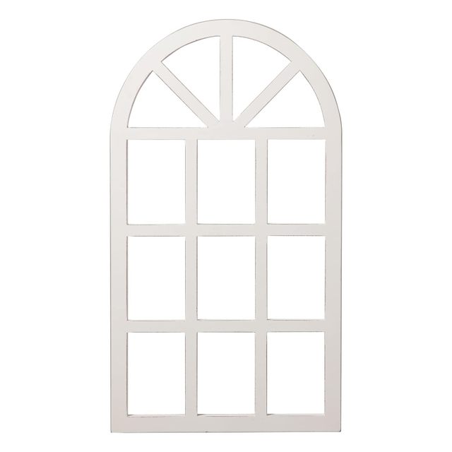 Farmhouse Window Frame Wall Decor Living Room 36" x 20"