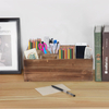 Farmhouse Wooden Storage Crate for Decoration, 12 Individual Slots