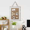 Cute Linen Small Bulletin Board, 15.7x12 Decorative Vision Pin Board