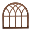 Farmhouse Large White Arched Window Frame Wall Decor 32 Inch Tall