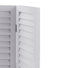 Wood Short Room Divider 3 Panel