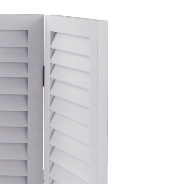 Wood Short Room Divider 3 Panel
