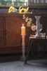 18" Tall Floor Candle Holders, Handmade Distressed Rustic Candle Stand
