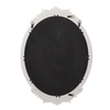 Vintage Oval Mirrors for Wall 30 X 22 Inch, Distressed White