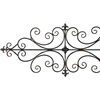 Black Metal Wall Art 45"x18"