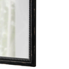 Rustic Black Mirrors with Bead Decor 29 x 20 Inches