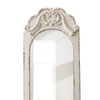 Farmhouse Entryway Mirror with 3 Hooks 26 X 10 Inch
