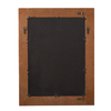 Vintage Wall Mirror, Gold & Black, 30 X 24 Inch, Rectangle