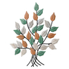Decorative Small Metal Leaf Wall Decor 16 X 12 Inch