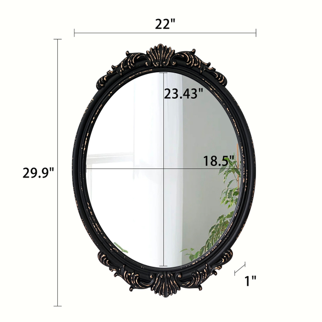 29 X 22 Inch Wall Mirror Decor