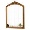 Antique Gold Mirrors for Wall Decor Living Room 23 x 30 Inch