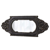 Vintage Black Distressed Finish Gothic Mirror 15 X 38 Inch, 