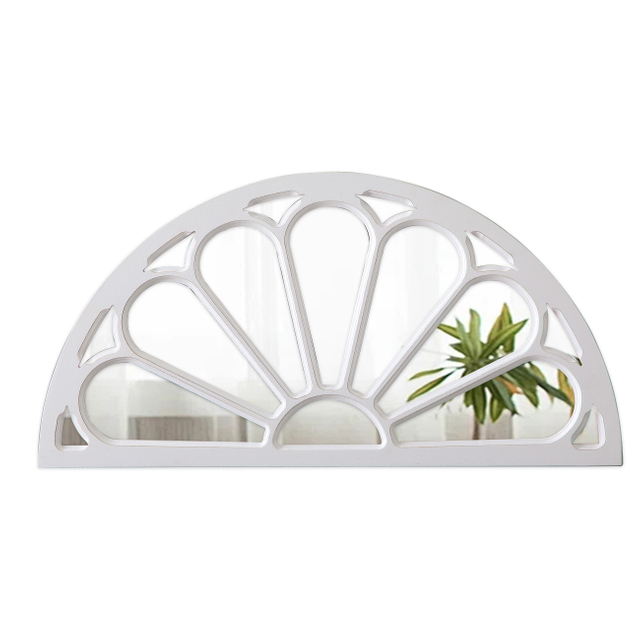 Rustic Arched Window Mirror Wall Decor 32 X 16 Inch