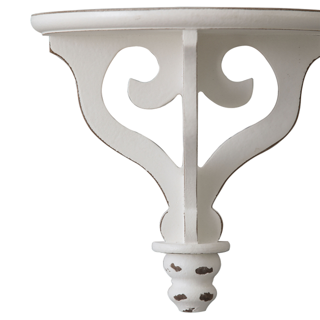Victorian Semicircle Floating Shelf